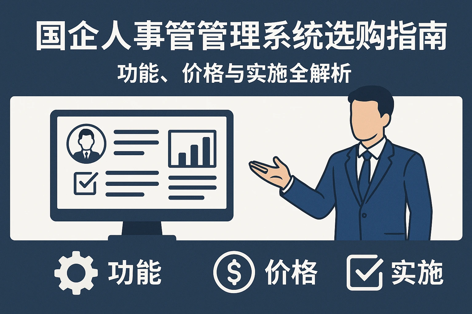 国企人事管理系统选购指南：功能、价格与实施全解析
