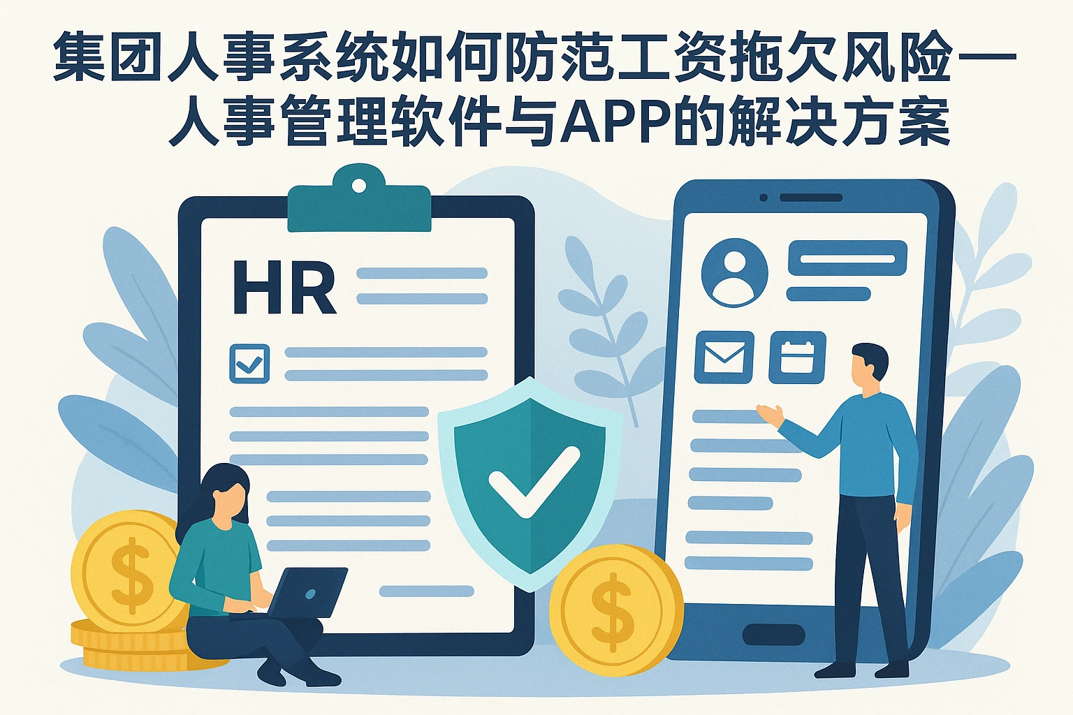 集团人事系统如何防范工资拖欠风险——人事管理软件与APP的解决方案