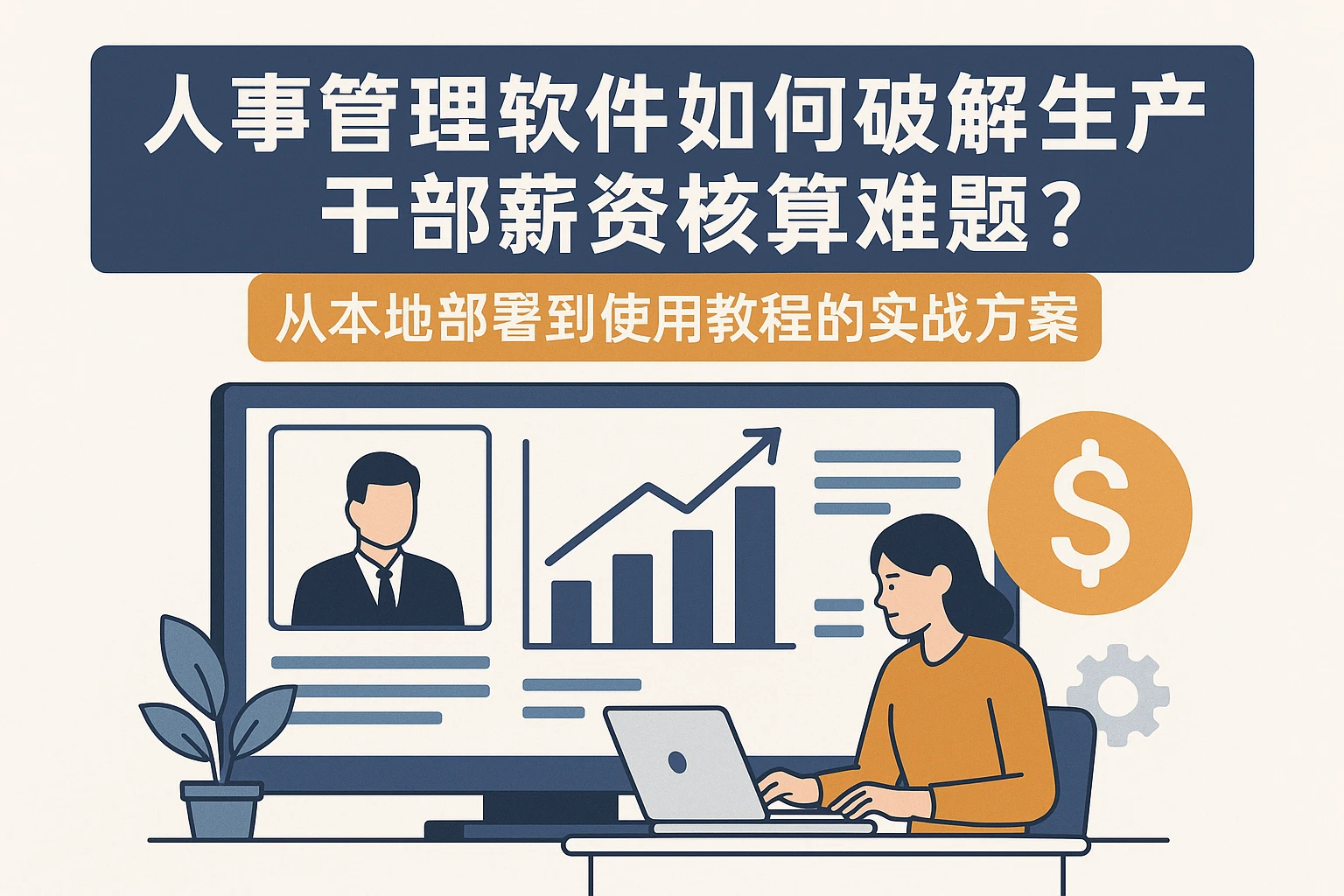 人事管理软件如何破解生产干部薪资核算难题？从本地部署到使用教程的实战方案