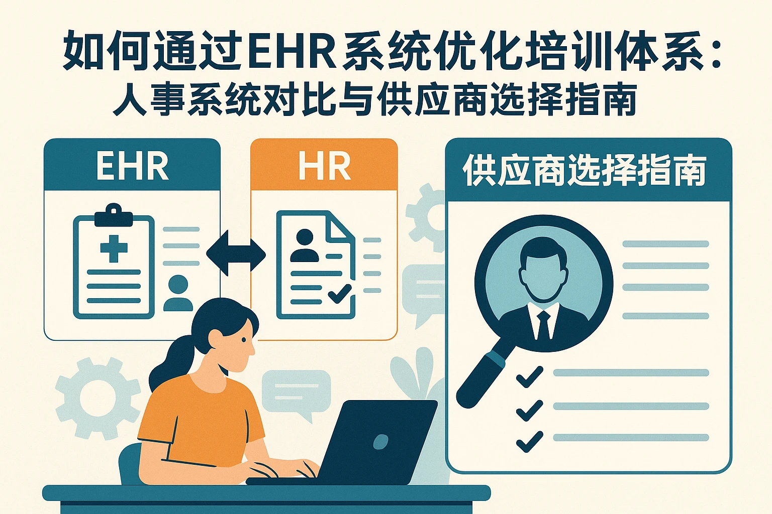 如何通过EHR系统优化培训体系：人事系统对比与供应商选择指南