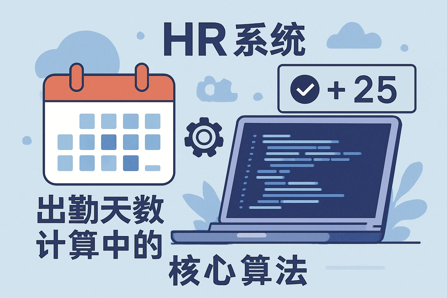 HR系统在出勤天数计算中的核心算法