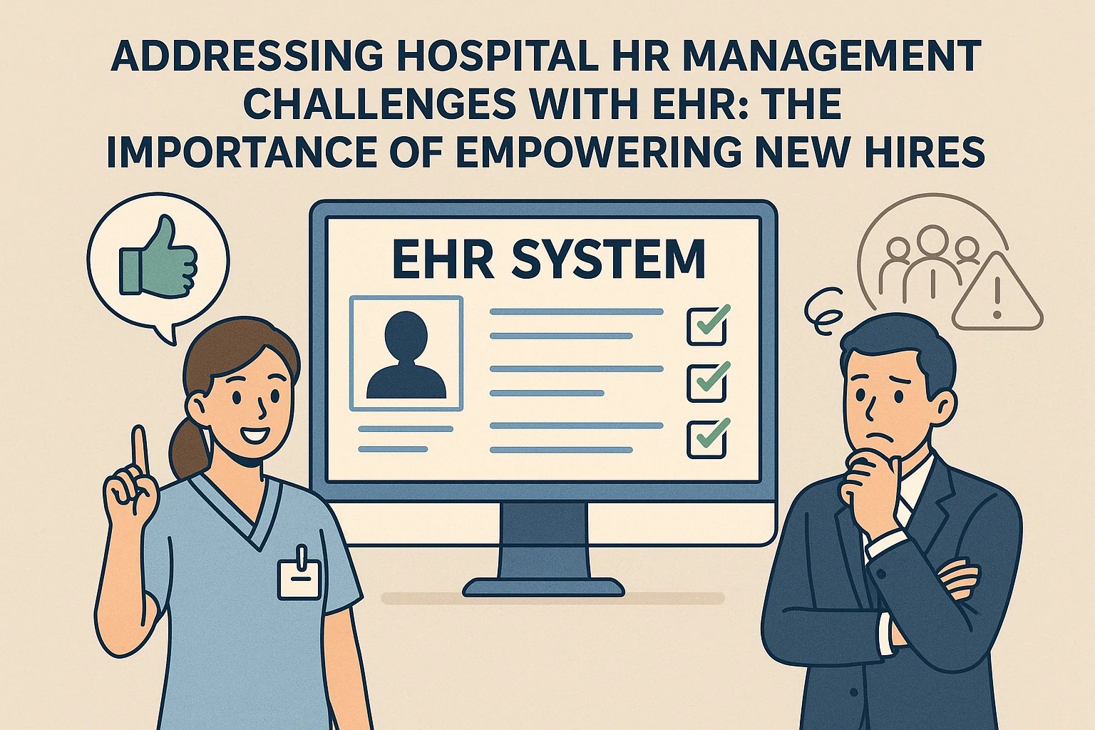 用EHR系统破解医院人事管理痛点:从新人积极性问题看工具赋能的重要性