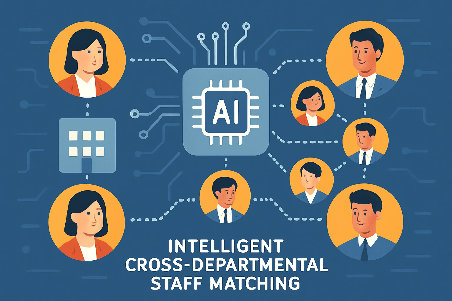 跨部门人员匹配的智能化计算