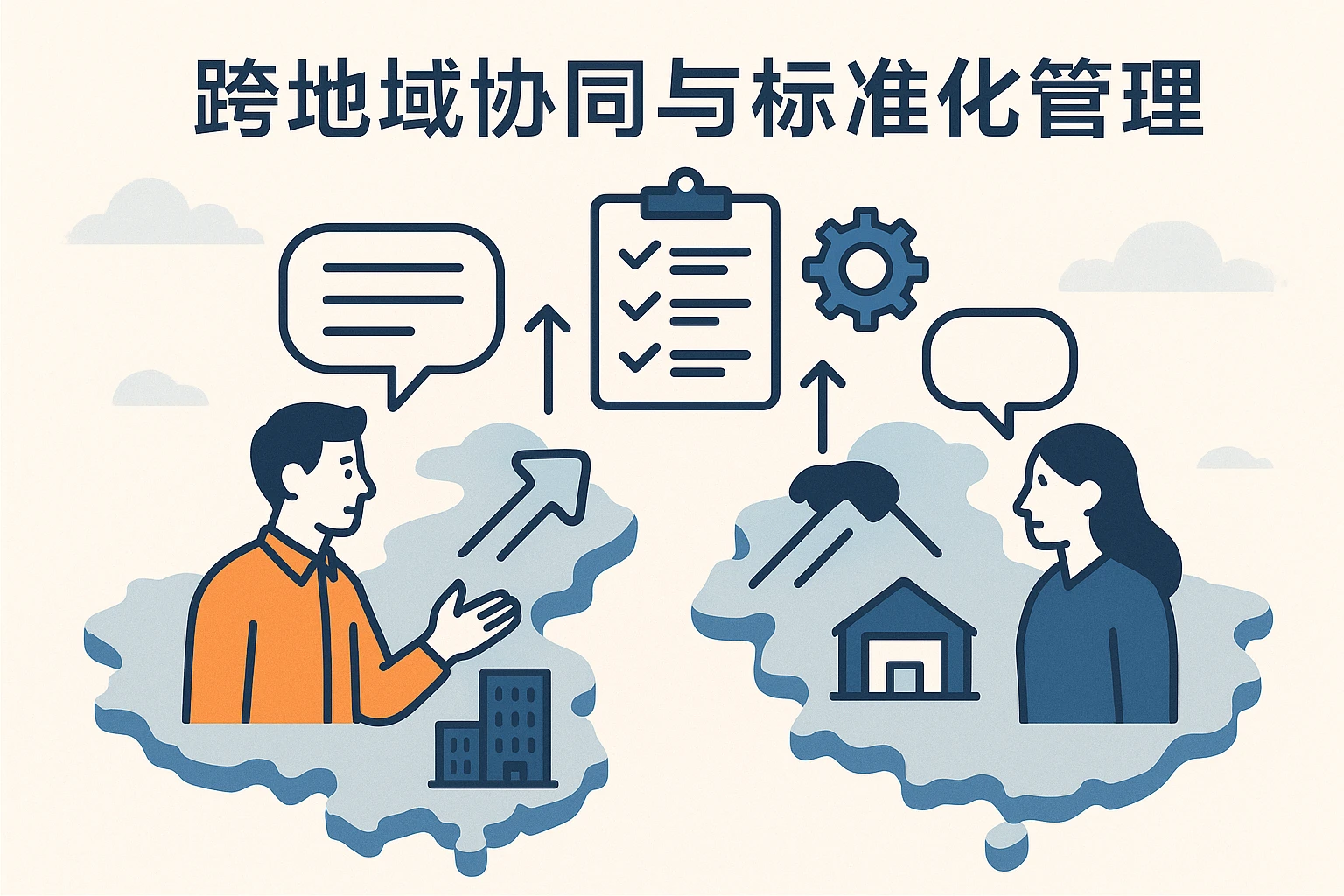 跨地域协同与标准化管理