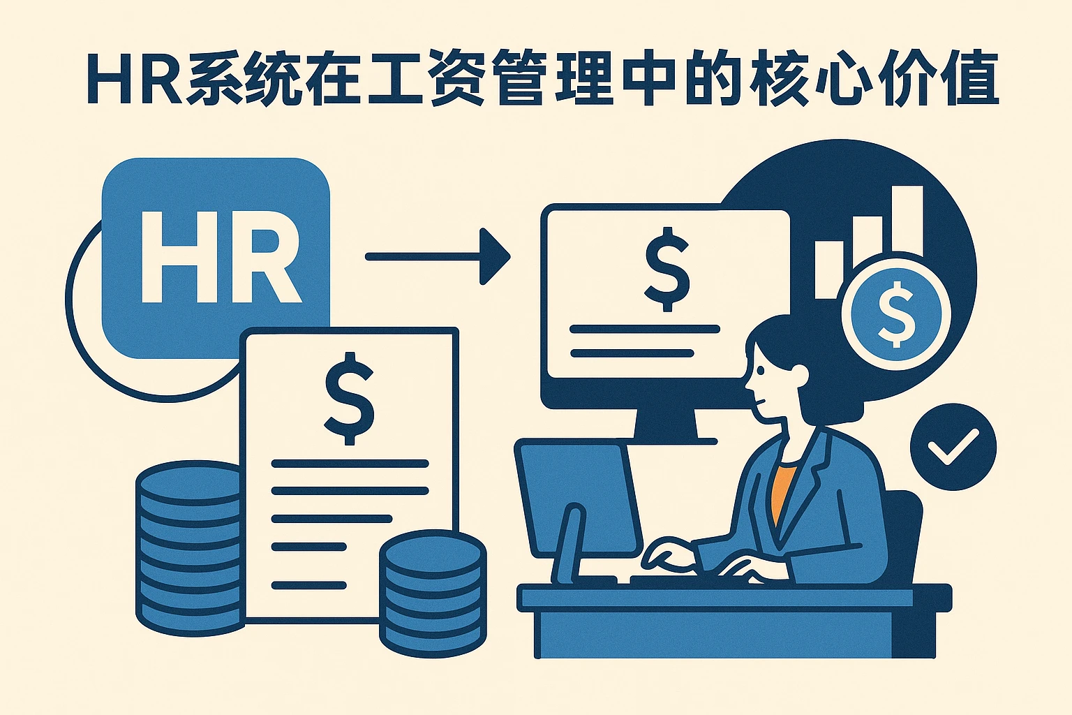 HR系统在工资管理中的核心价值
