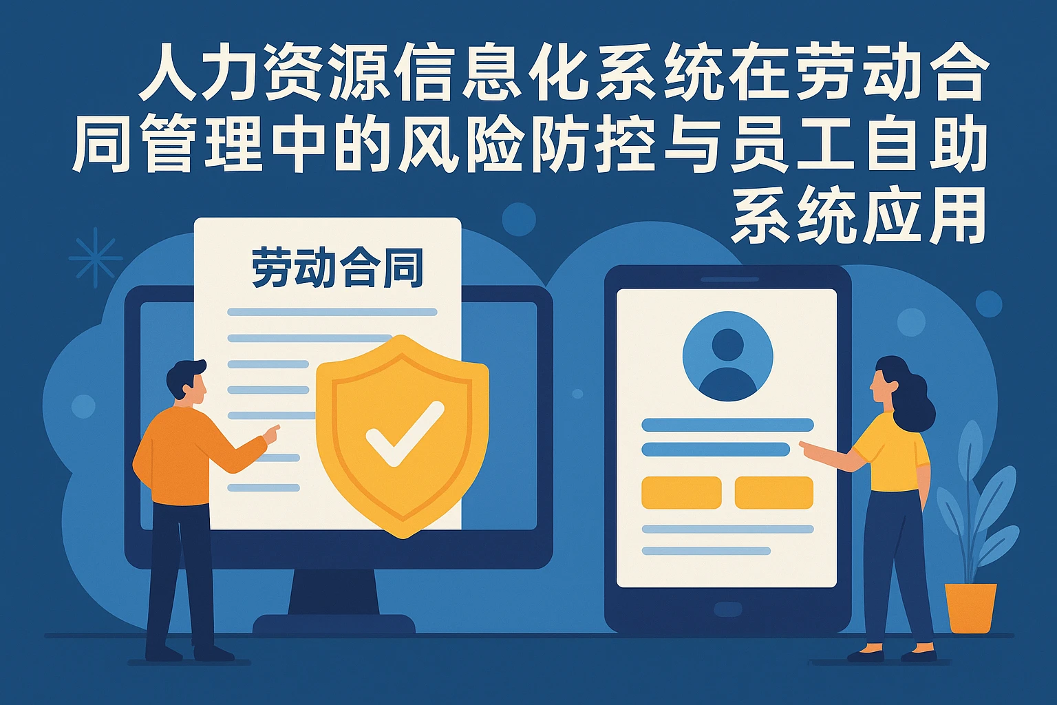 人力资源信息化系统在劳动合同管理中的风险防控与员工自助系统应用