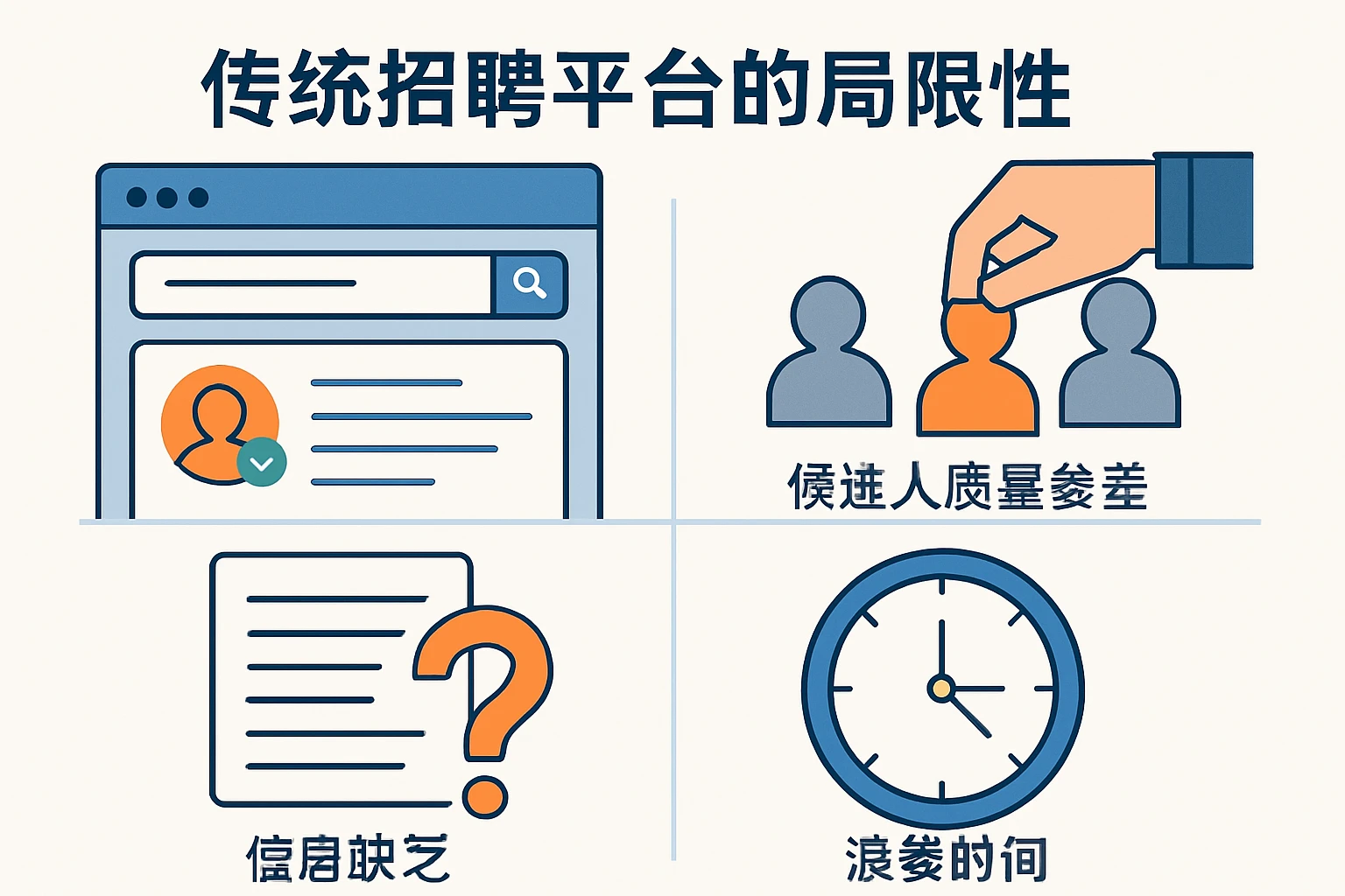 传统招聘平台的局限性