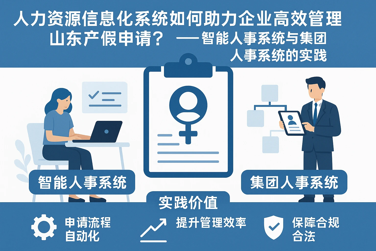 人力资源信息化系统如何助力企业高效管理山东产假申请?——智能人事系统与集团人事系统的实践价值