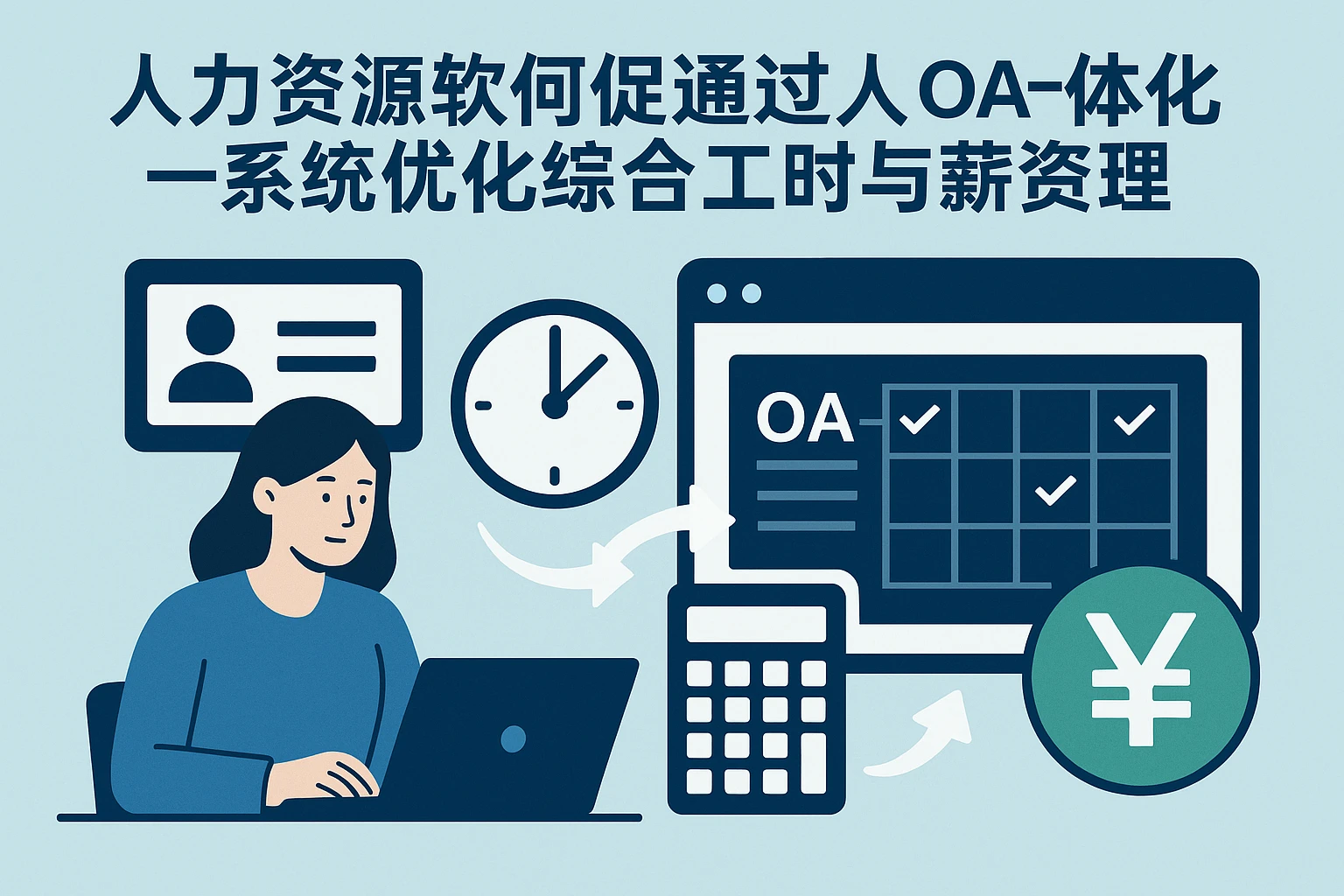 人力资源软件如何通过人事OA一体化系统优化综合工时与薪资管理