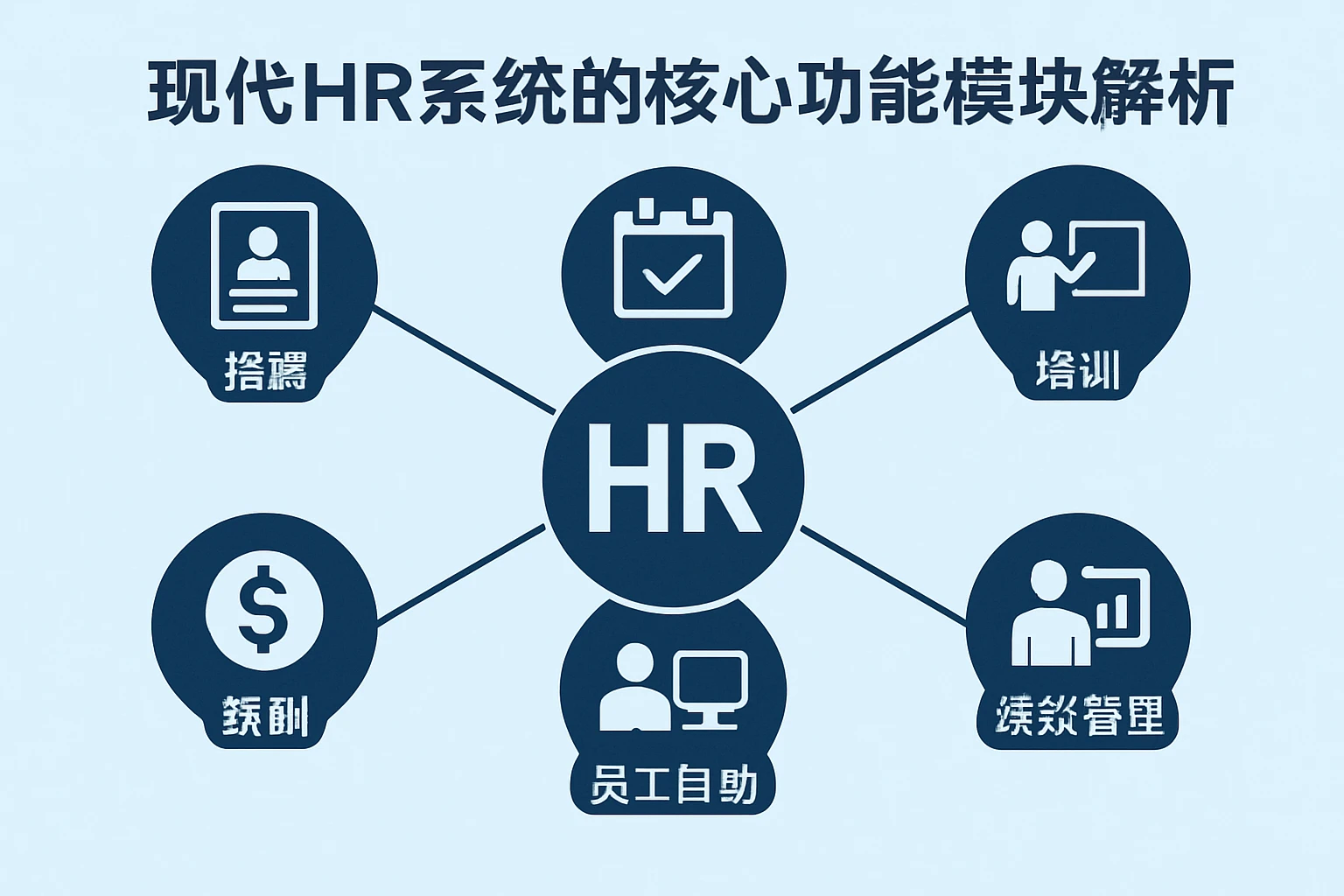 现代HR系统的核心功能模块解析