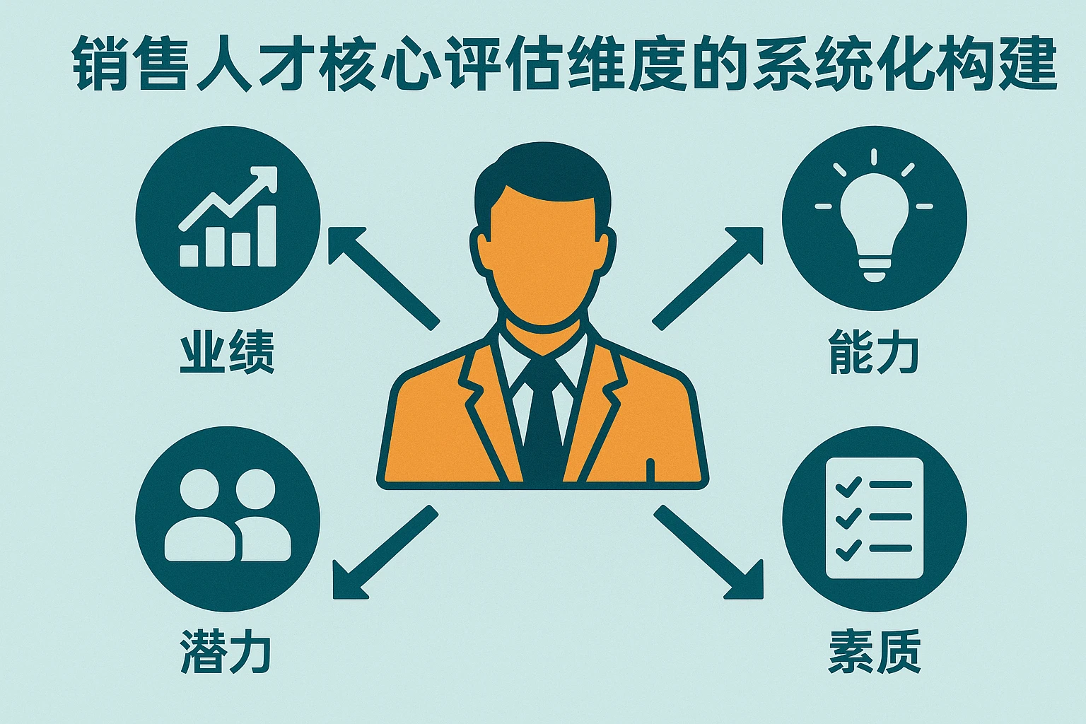 销售人才核心评估维度的系统化构建
