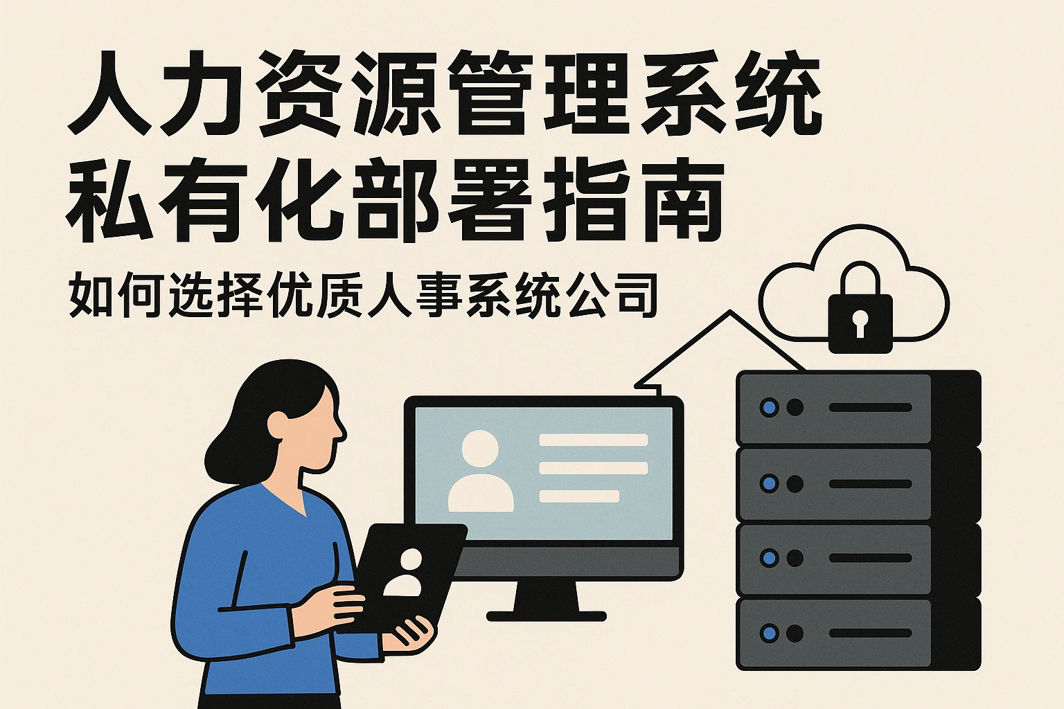 人力资源管理系统私有化部署指南：如何选择优质人事系统公司