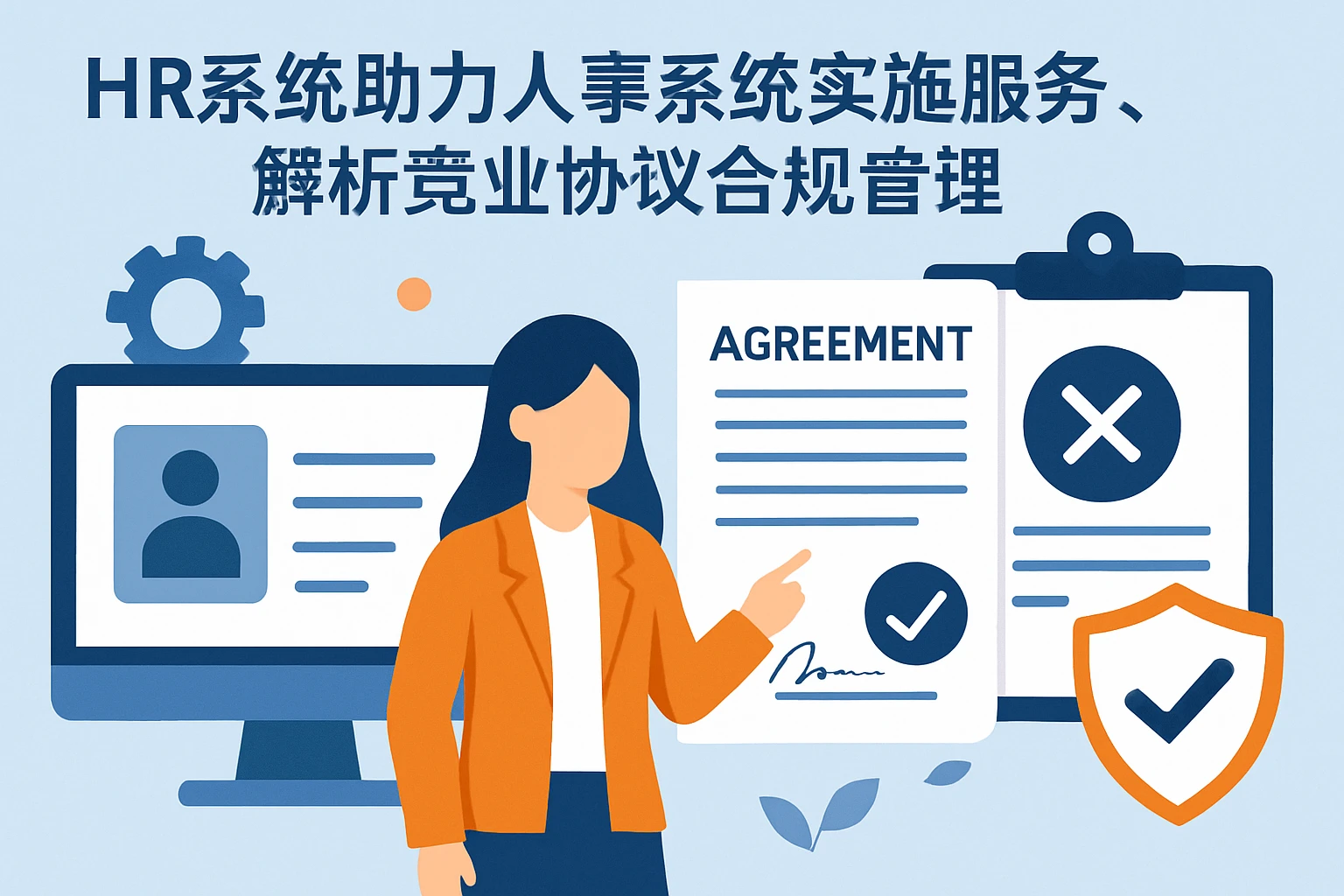 HR系统助力人事系统实施服务，解析竞业协议合规管理