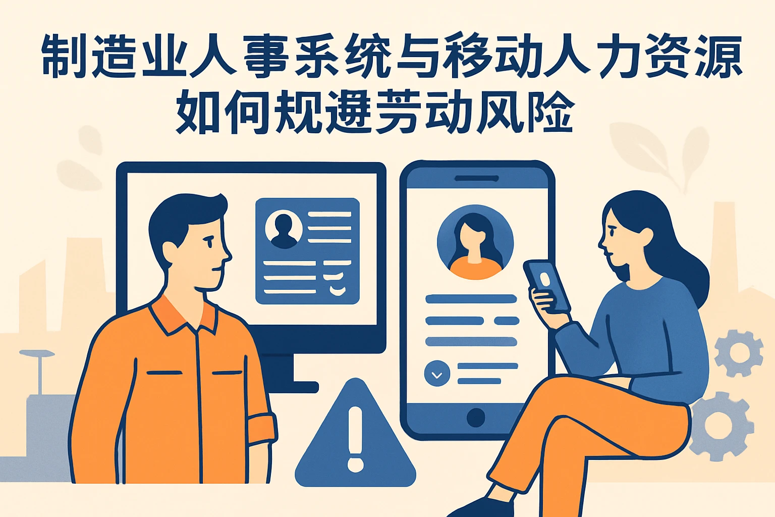 制造业人事系统与移动人力资源软件如何规避劳动风险