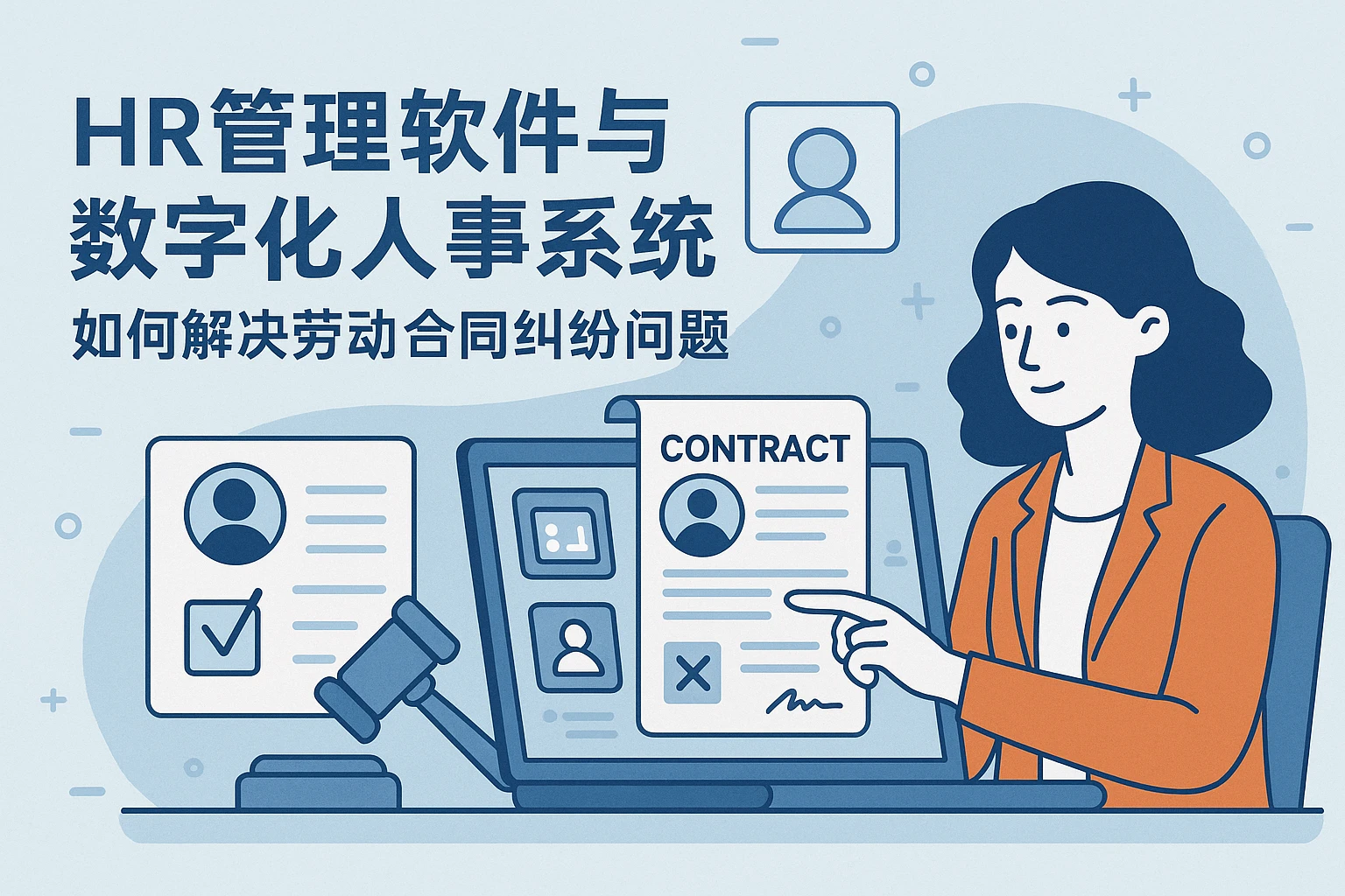 HR管理软件与数字化人事系统如何解决劳动合同纠纷问题