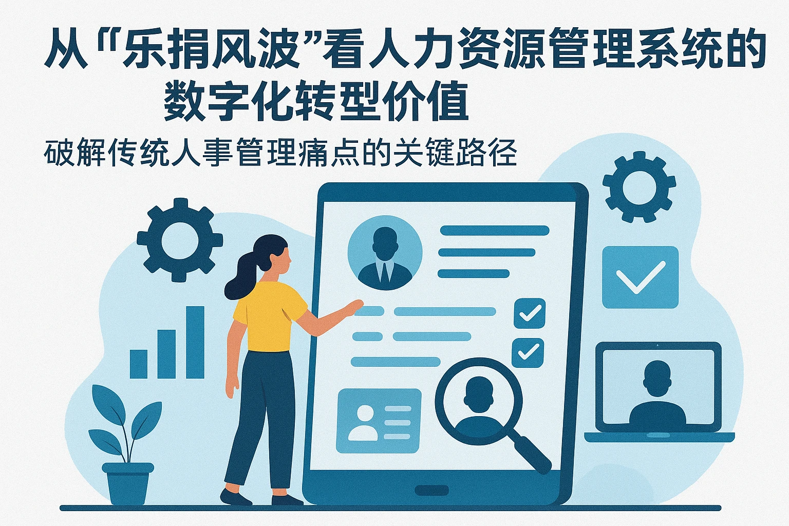 从“乐捐风波”看人力资源管理系统的数字化转型价值——破解传统人事管理痛点的关键路径