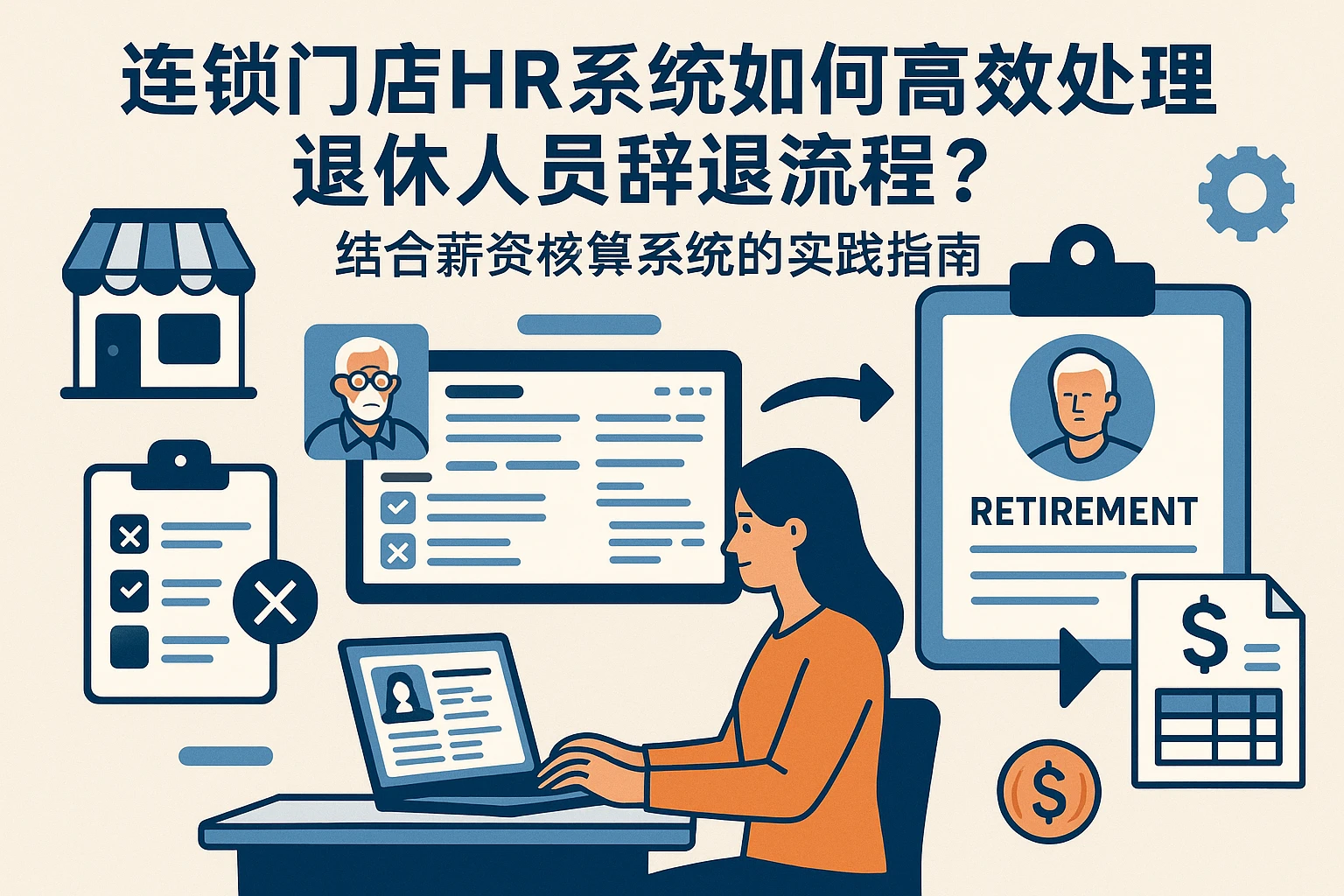 连锁门店HR系统如何高效处理退休人员辞退流程？结合薪资核算系统的实践指南
