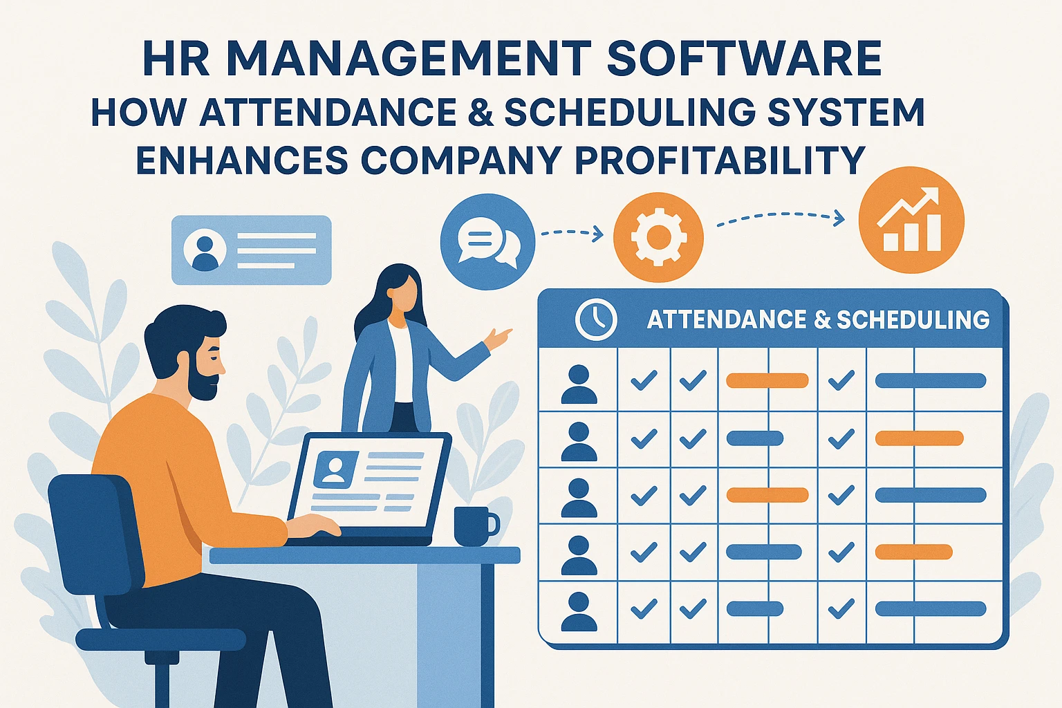 HR管理软件如何通过考勤排班系统提升企业盈利能力