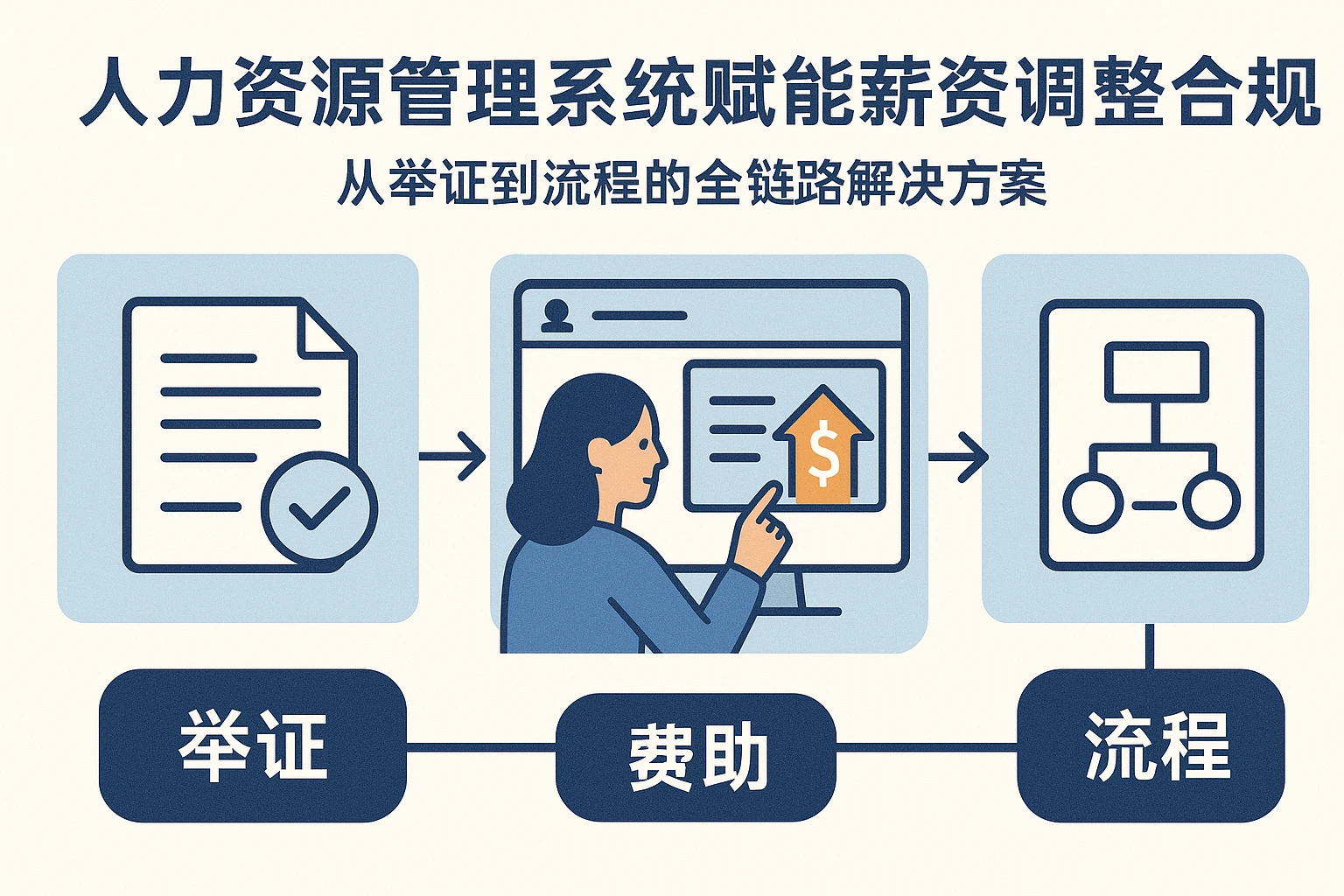 人力资源管理系统赋能薪资调整合规化:从举证到流程的全链路解决方案