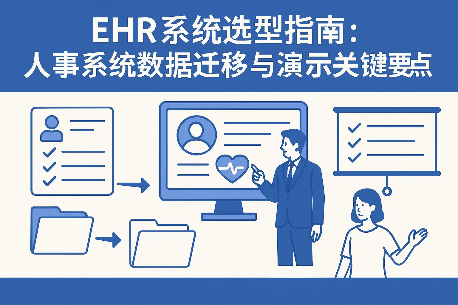 EHR系统选型指南:人事系统数据迁移与演示关键要点