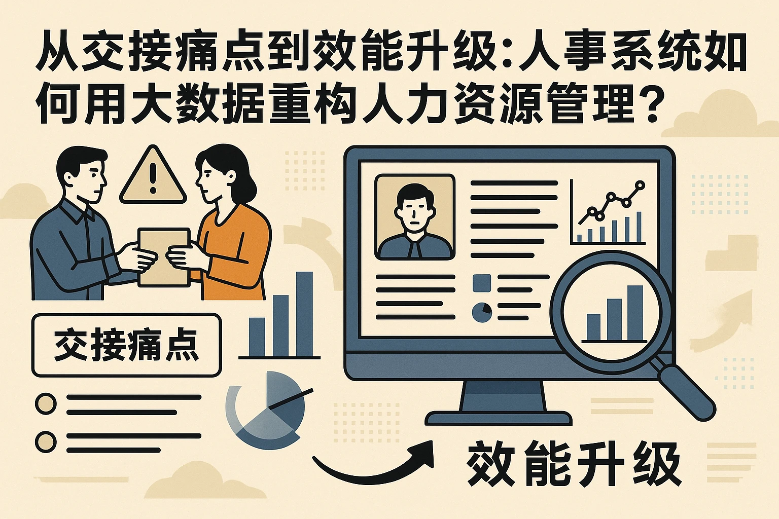 从交接痛点到效能升级：人事系统如何用大数据重构人力资源管理？