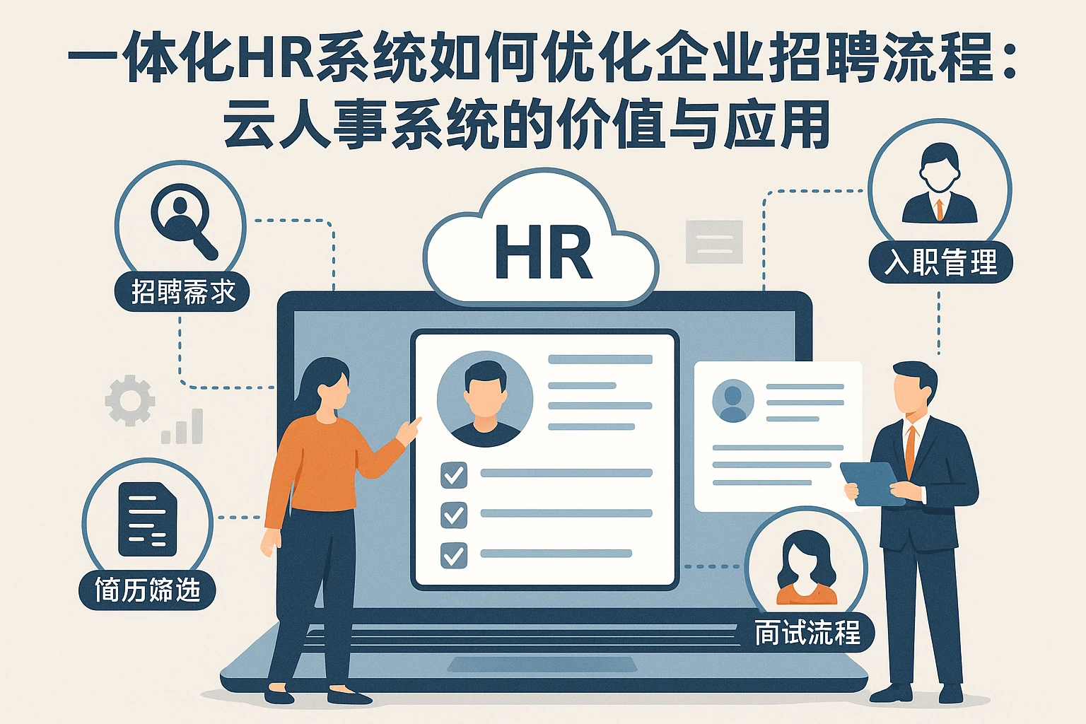 一体化HR系统如何优化企业招聘流程:云人事系统的价值与应用