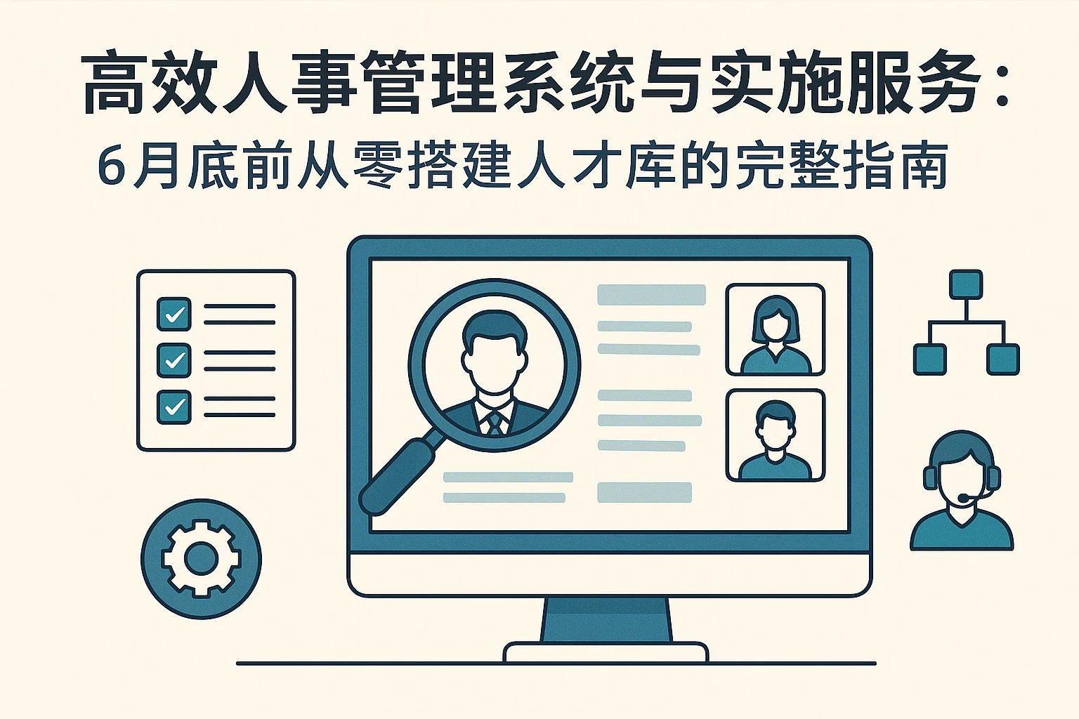 高效人事管理系统与实施服务：6月底前从零搭建人才库的完整指南