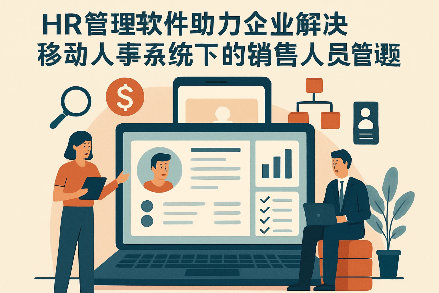 HR管理软件助力企业解决移动人事系统下的销售人员管理难题