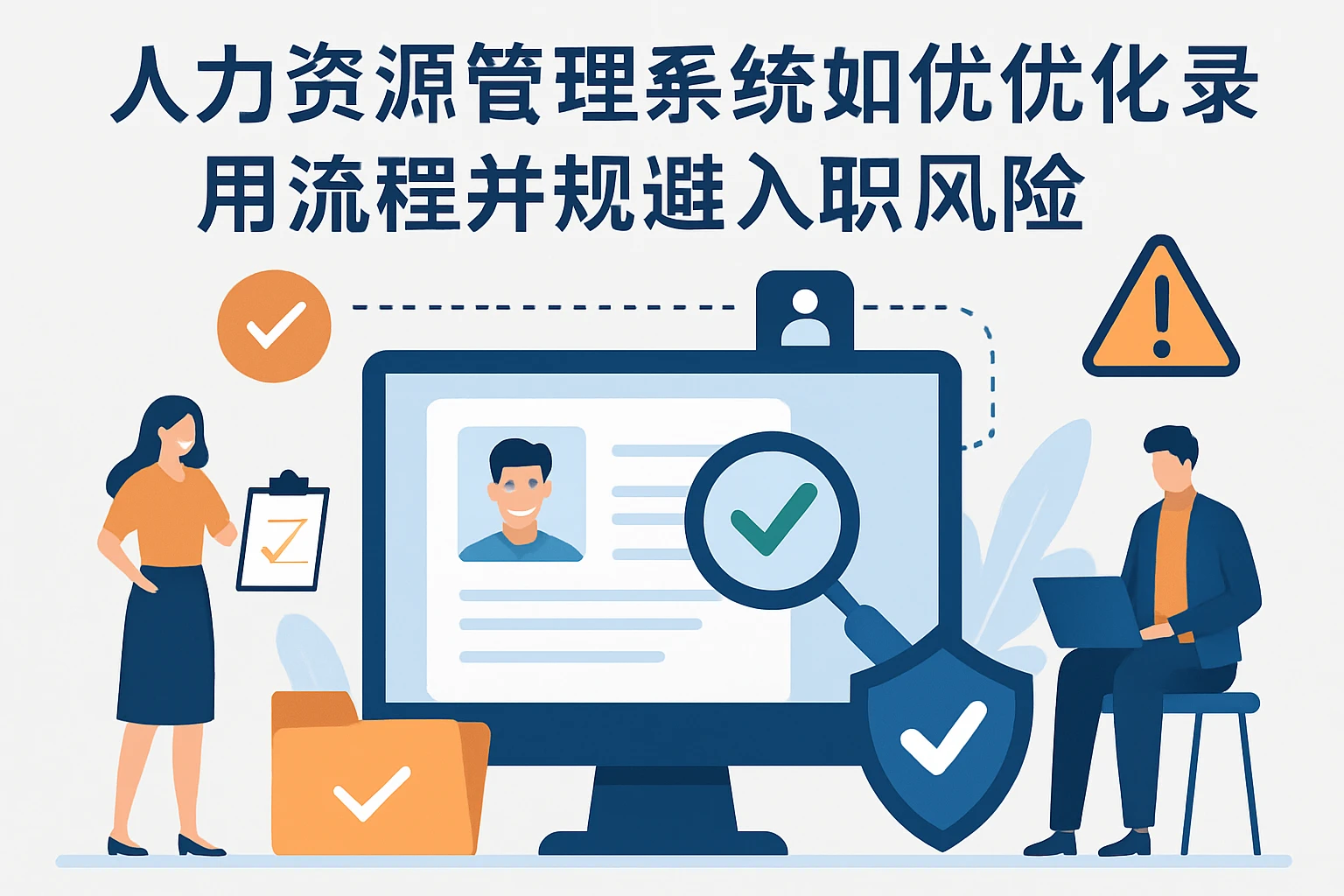 人力资源管理系统如何优化录用流程并规避入职风险