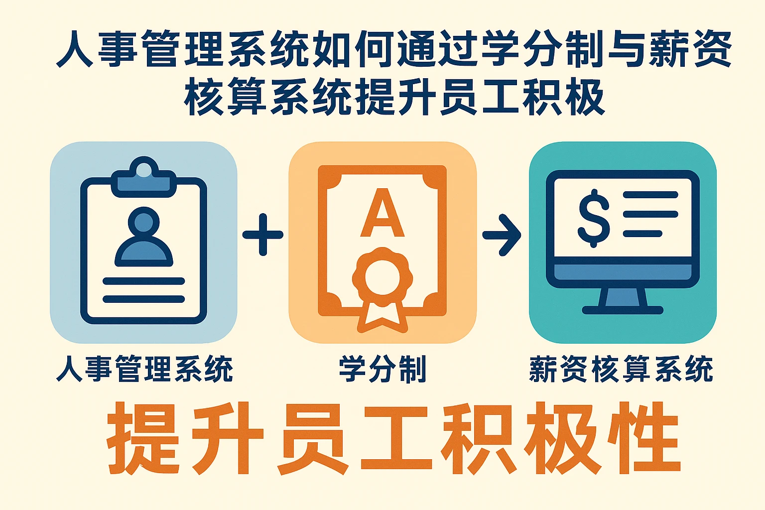 人事管理系统如何通过学分制与薪资核算系统提升员工积极性