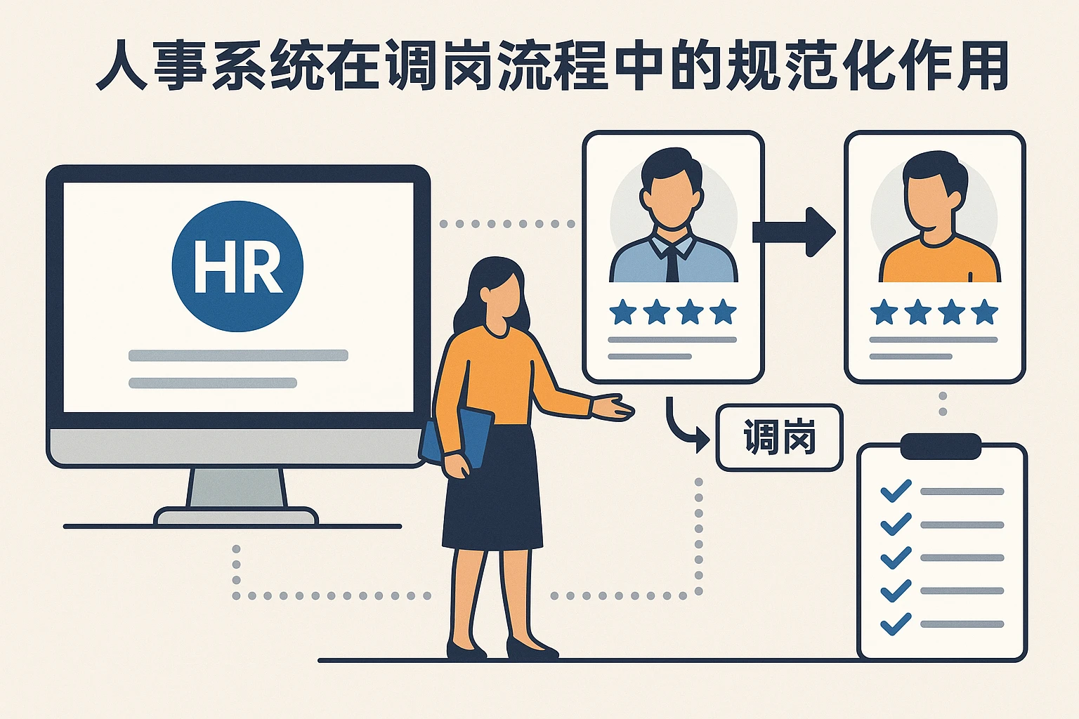 人事系统在调岗流程中的规范化作用
