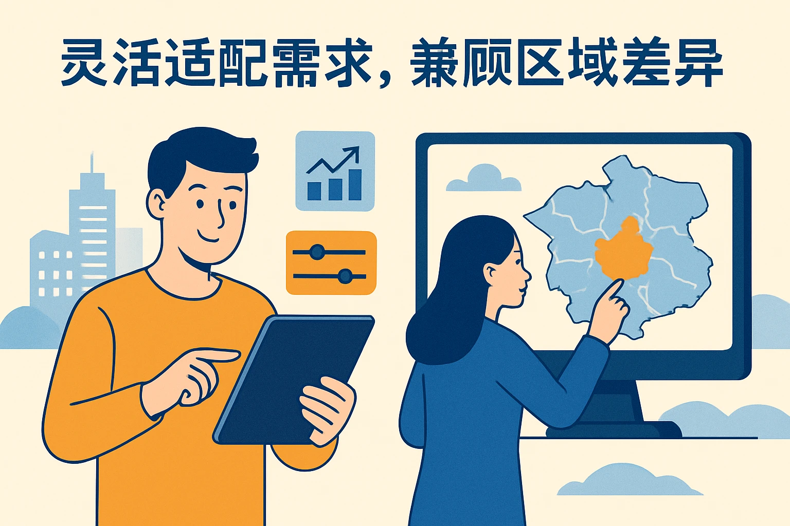 2. 灵活适配需求,兼顾区域差异
