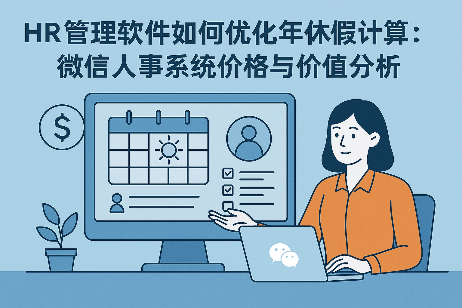 HR管理软件如何优化年休假计算:微信人事系统价格与价值分析