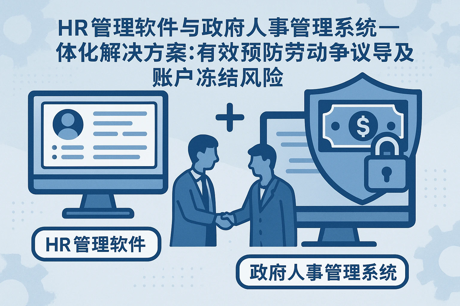HR管理软件与政府人事管理系统一体化解决方案:有效预防劳动争议导致的账户冻结风险