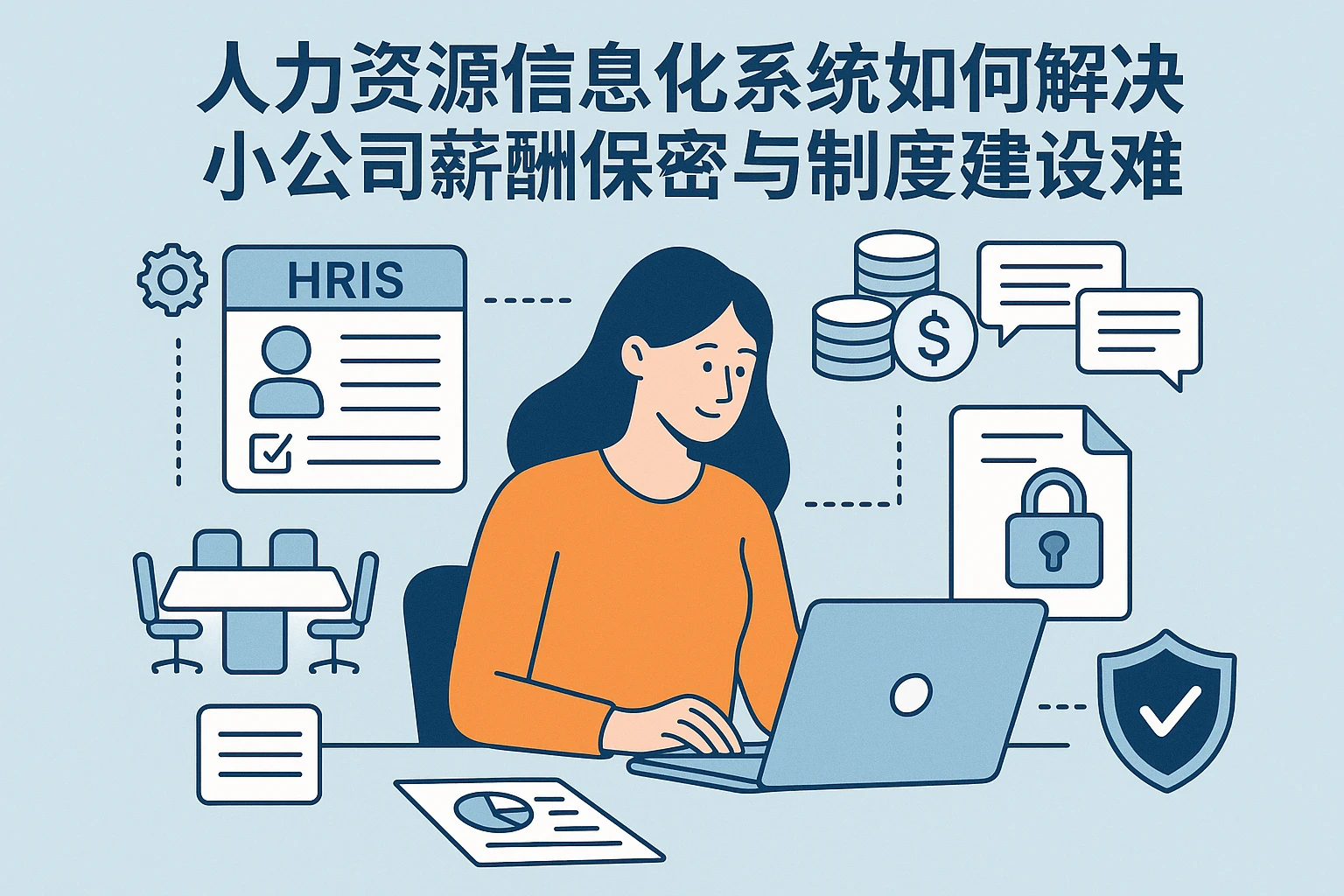 人力资源信息化系统如何解决小公司薪酬保密与制度建设难题
