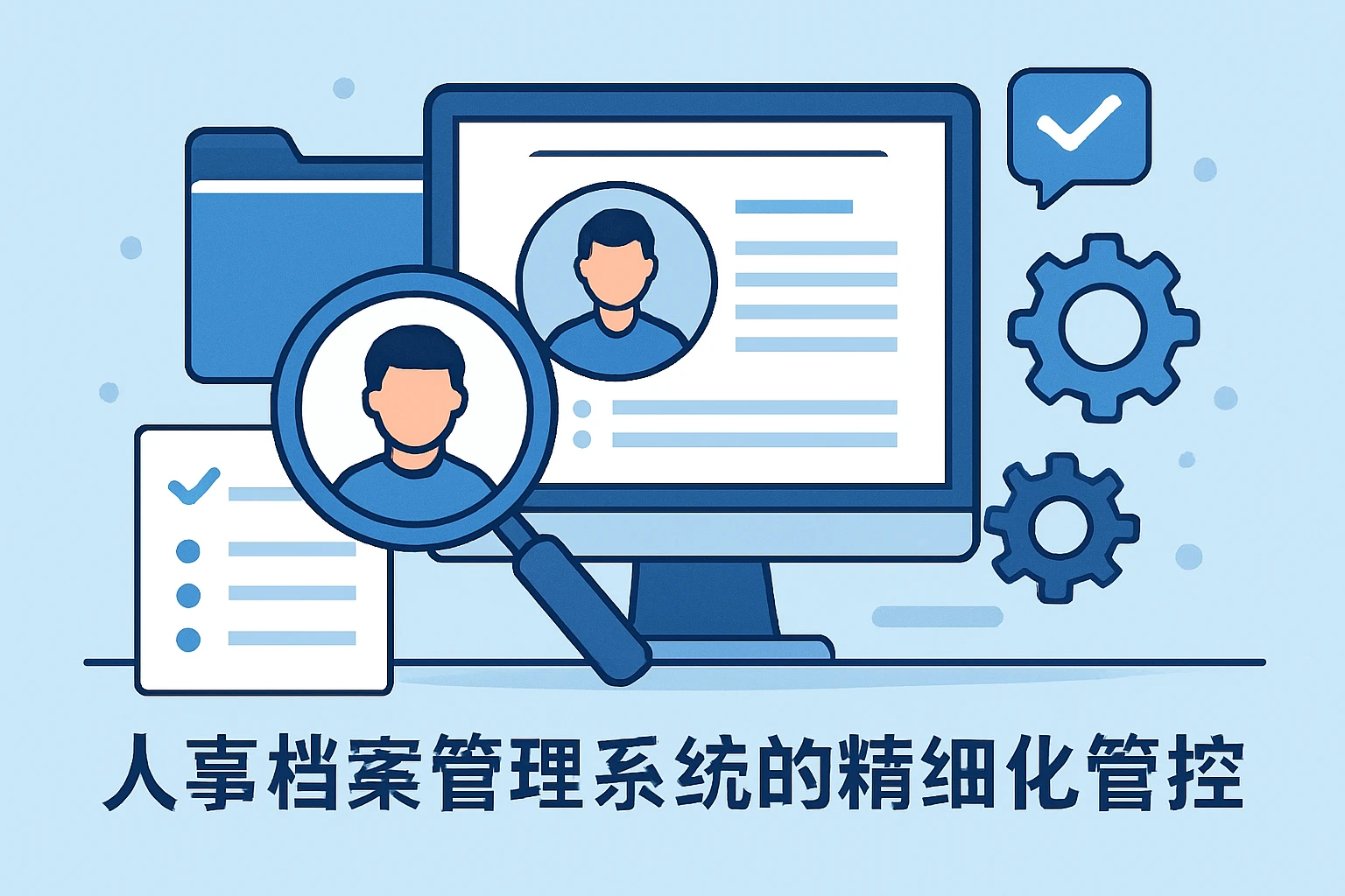 人事档案管理系统的精细化管控