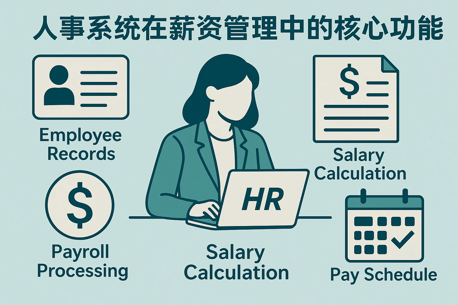 人事系统在薪资管理中的核心功能