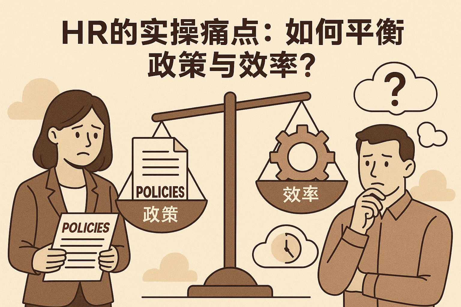 2. HR的实操痛点：如何平衡政策与效率？