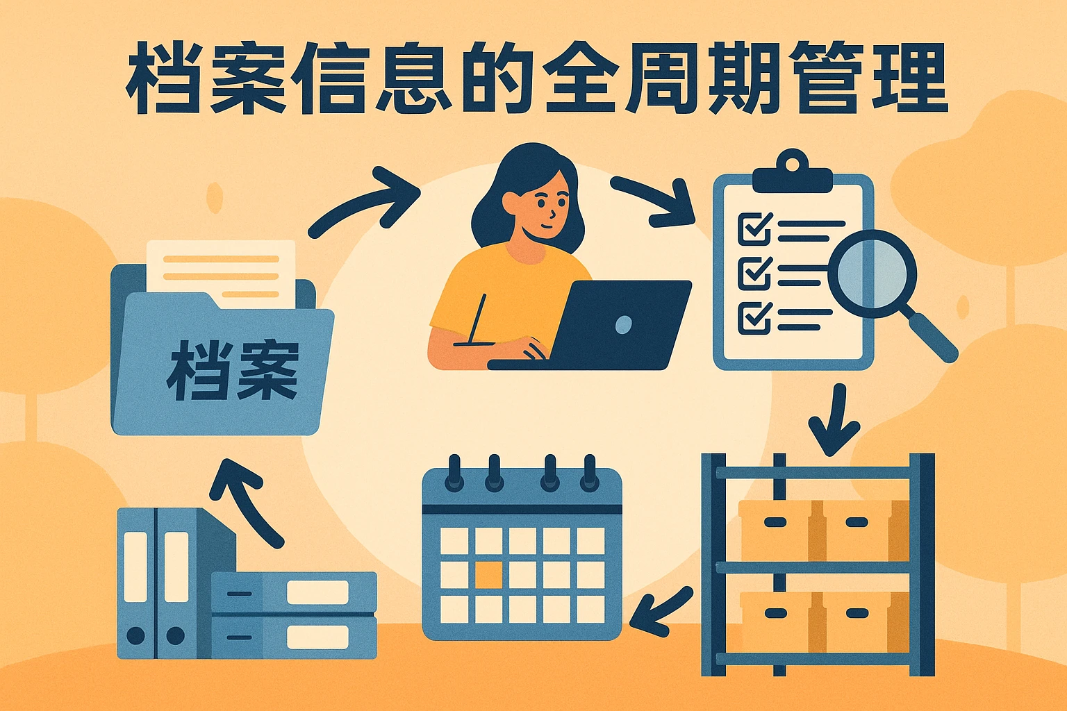 3.2 档案信息的全周期管理