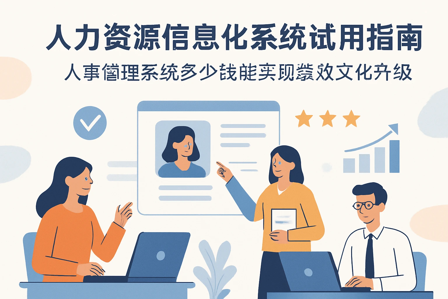 人力资源信息化系统试用指南：人事管理系统多少钱能实现绩效文化升级