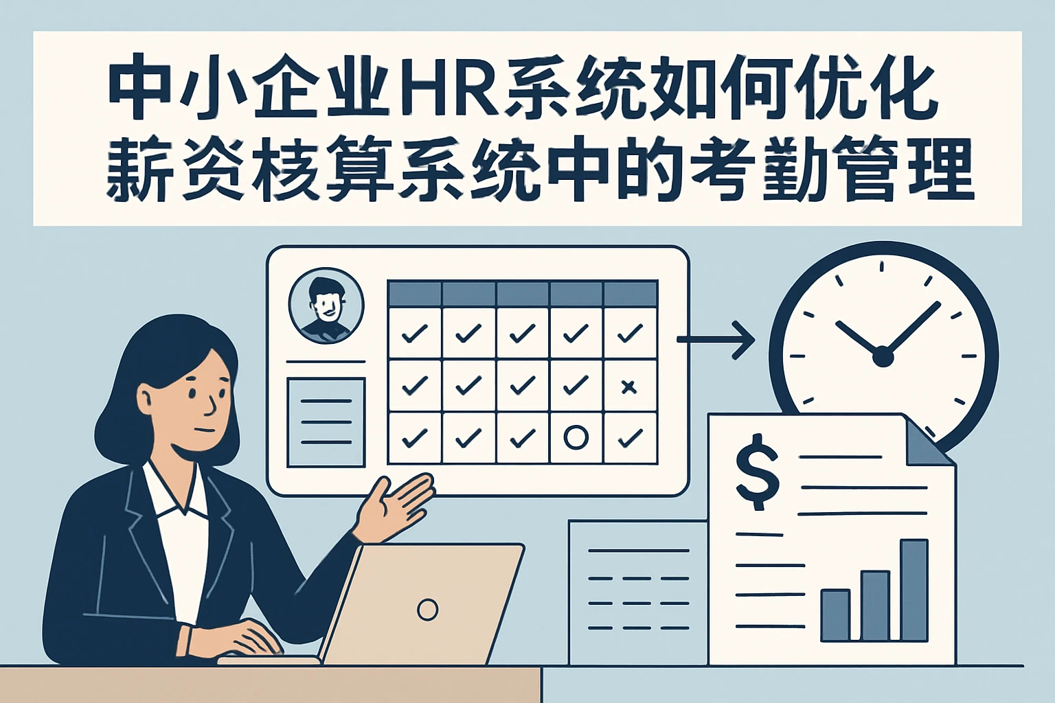 中小企业HR系统如何优化薪资核算系统中的考勤管理