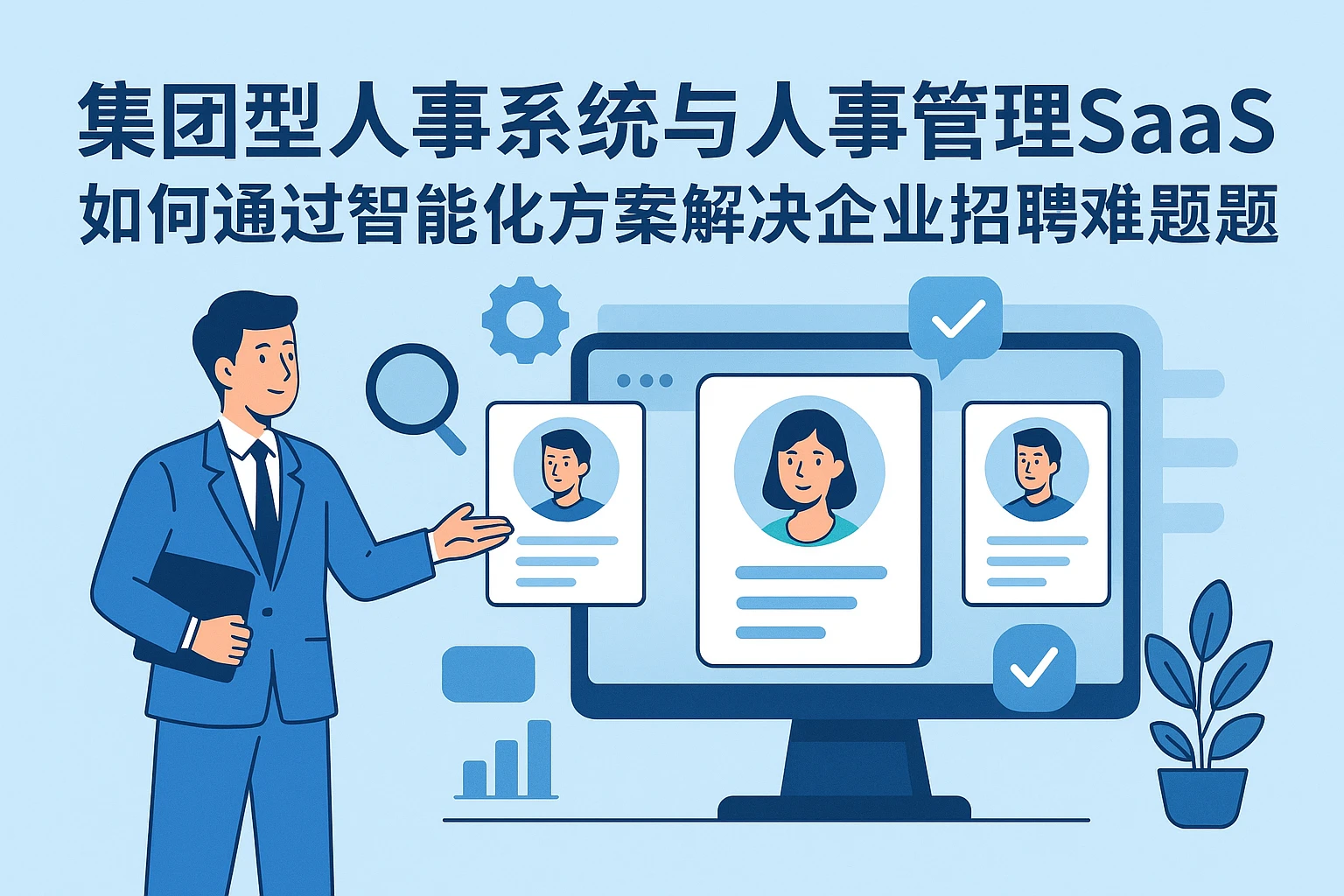 集团型人事系统与人事管理SaaS:如何通过智能化方案解决企业招聘难题