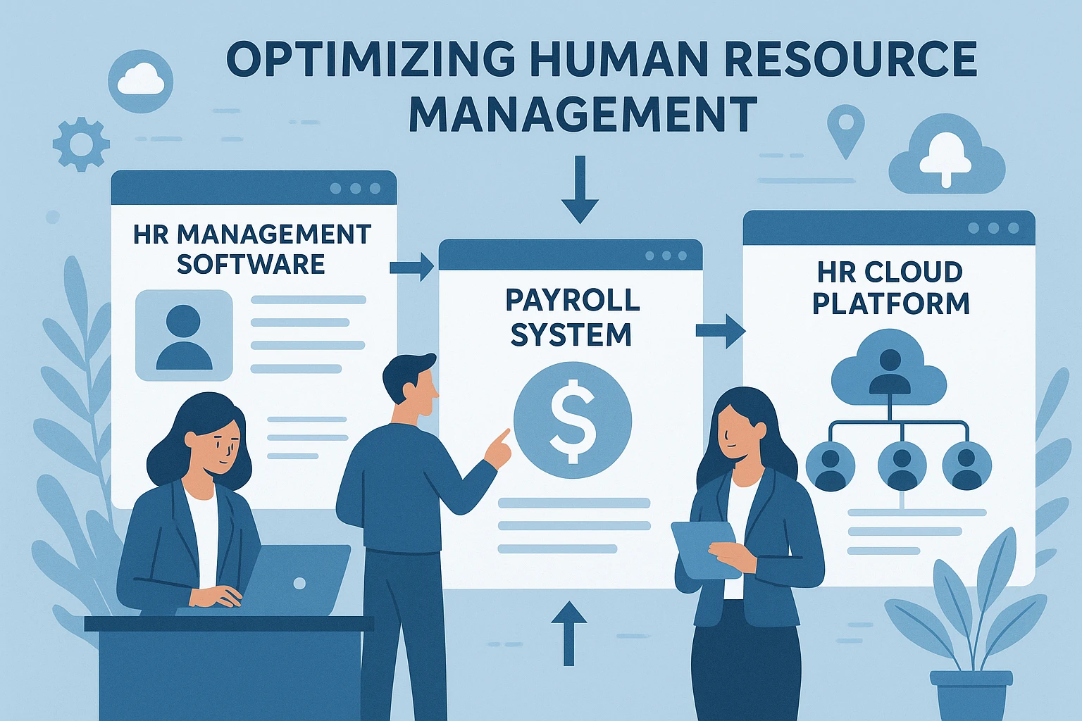 优化企业人事管理：人事管理软件、工资管理系统与人事云平台的整合应用
