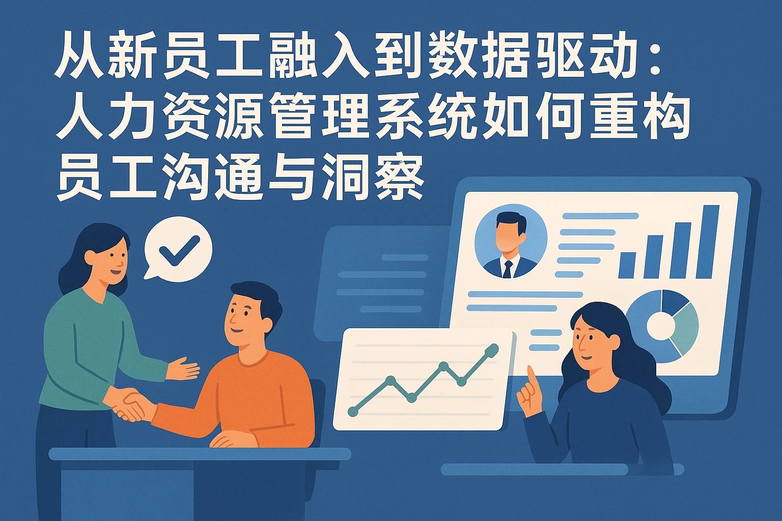 从新员工融入到数据驱动:人力资源管理系统如何重构员工沟通与洞察