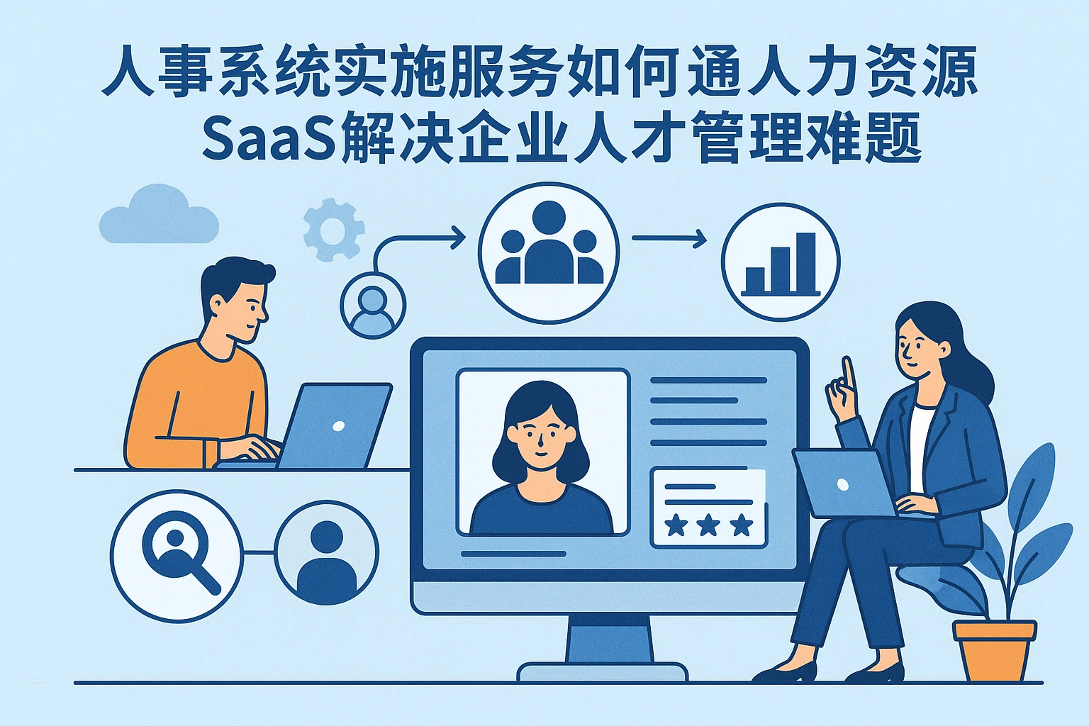 人事系统实施服务如何通过人力资源SaaS解决企业人才管理难题