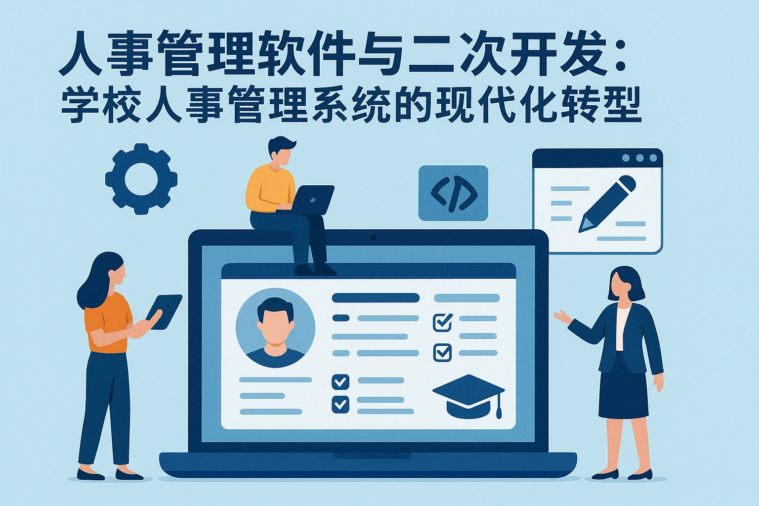 人事管理软件与二次开发:学校人事管理系统的现代化转型