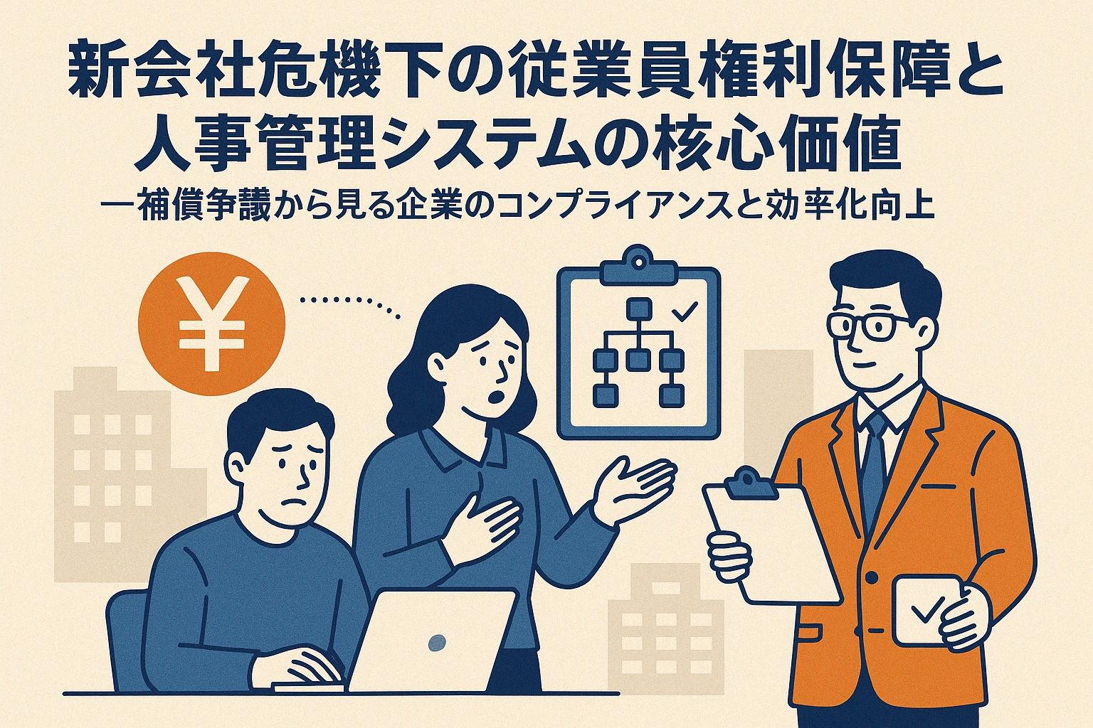 新公司危机下的员工权益保障与人事管理系统的核心价值——从补偿争议看企业合规与效率提升