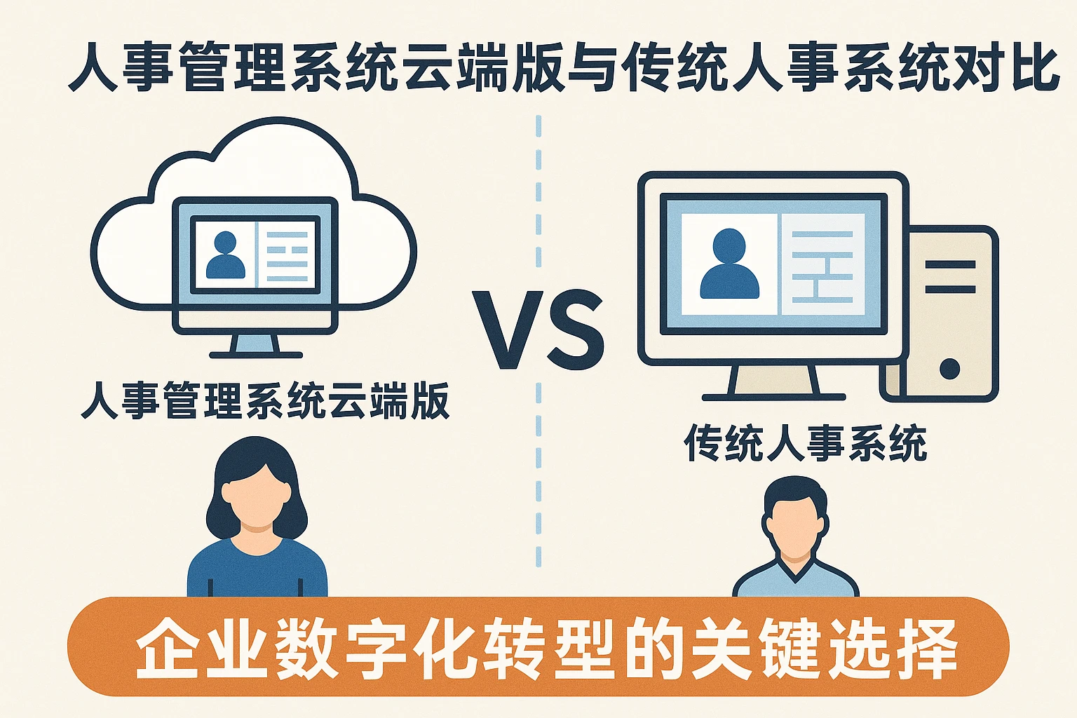 人事管理系统云端版与传统人事系统对比：企业数字化转型的关键选择
