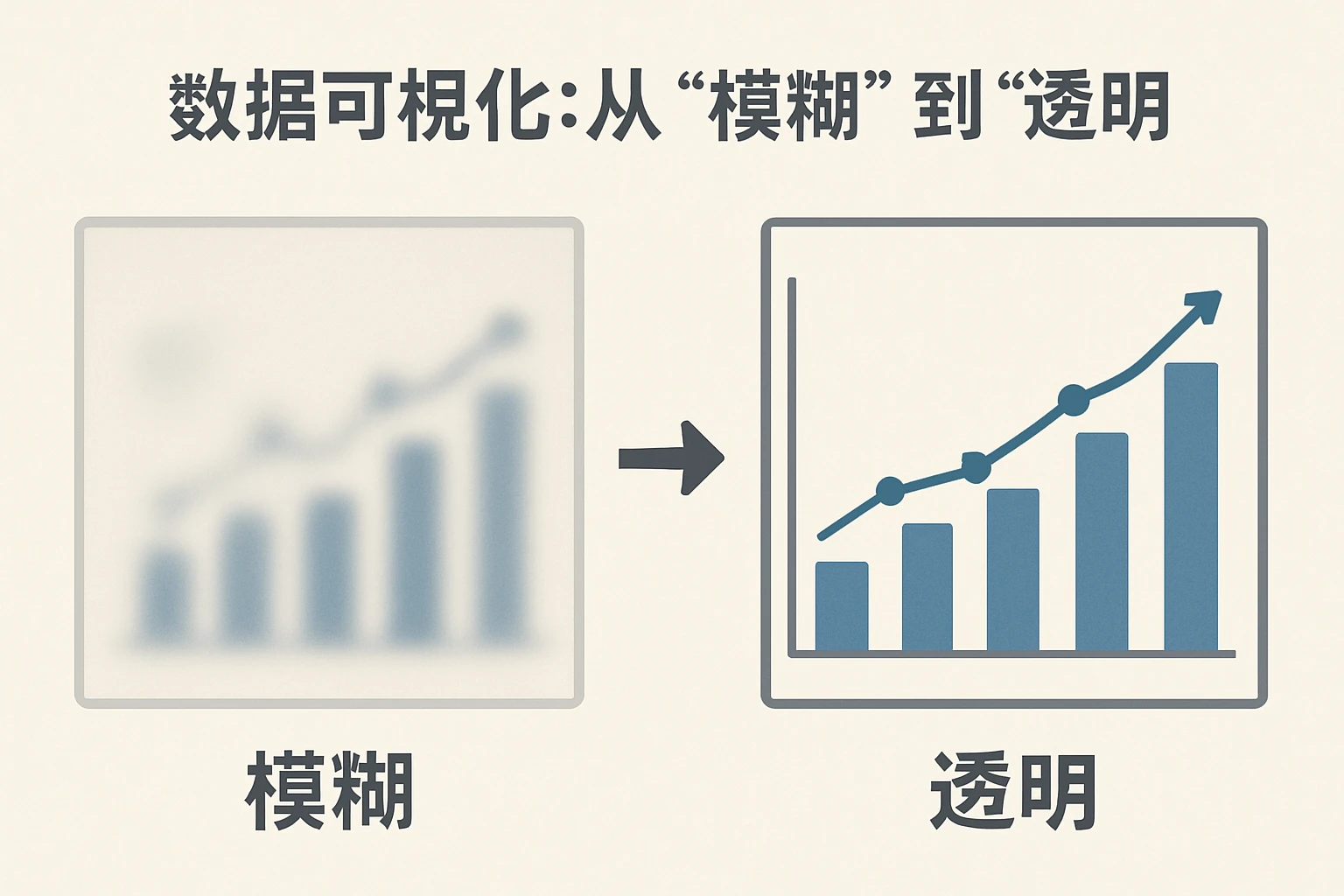 2. 数据可视化：从“模糊”到“透明”