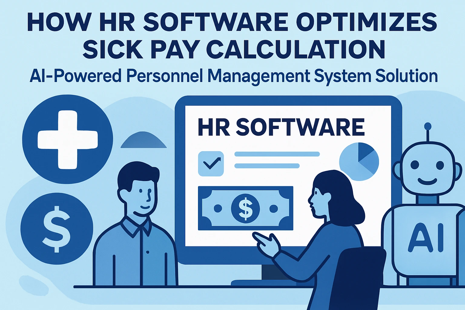 HR管理软件如何优化病假工资计算:AI人事管理系统解决方案